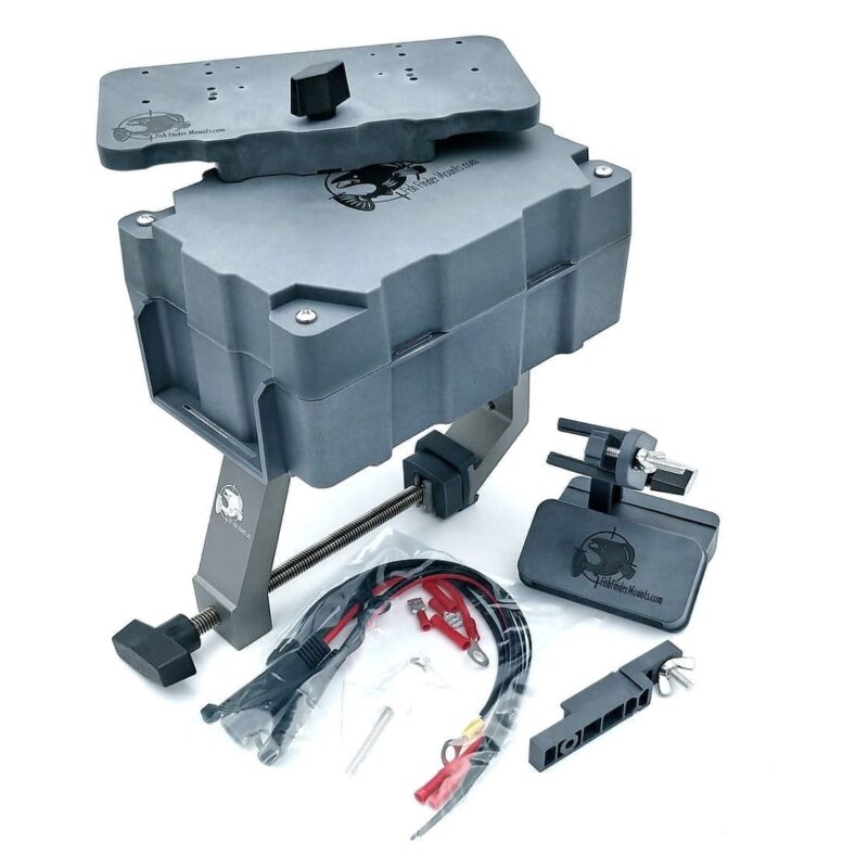 10Ah Magnetic Boat Mount Kit - Up to 9" screens