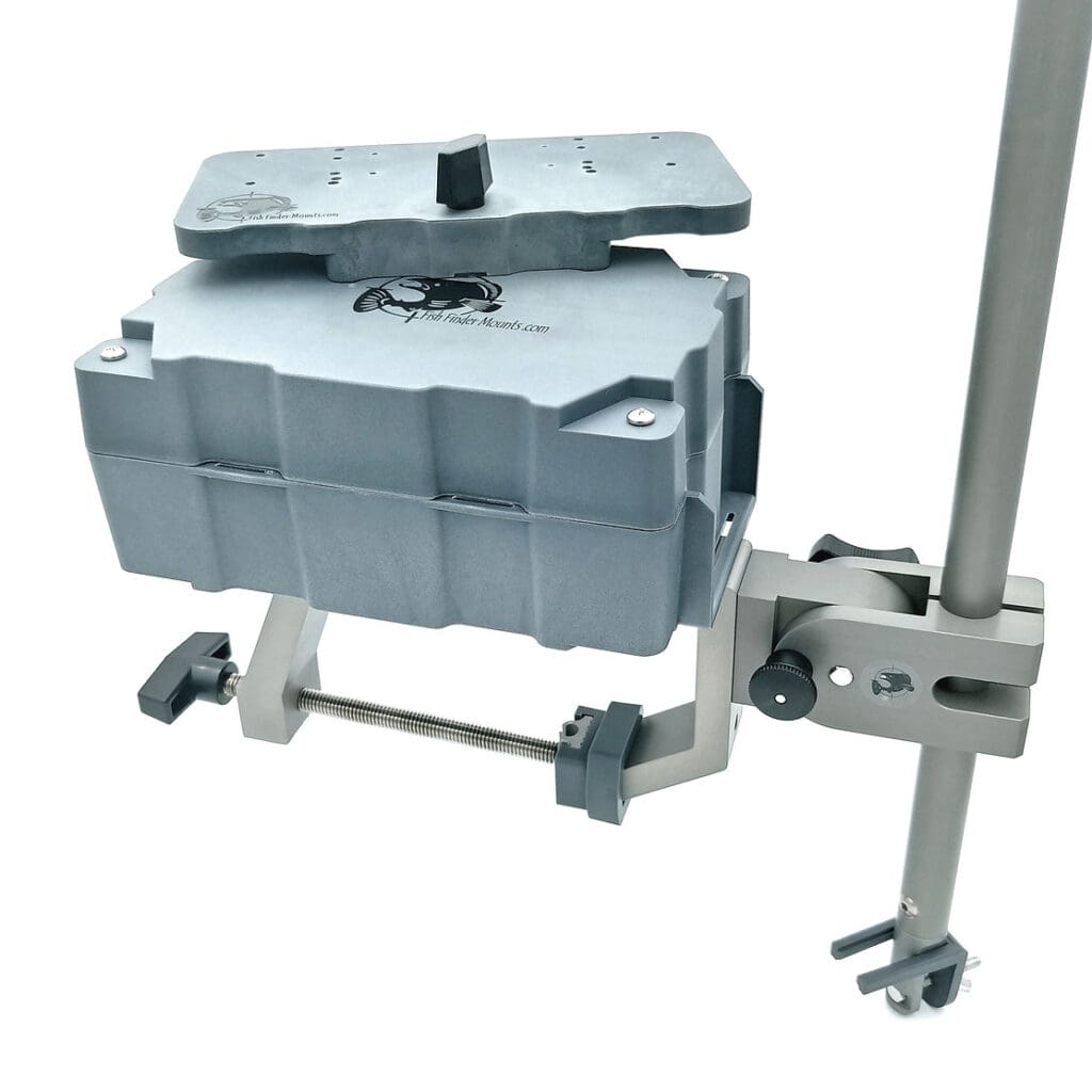 Fish Finde Inflatable Boat Mount Boat Mounts - FishFinderMounts.com™