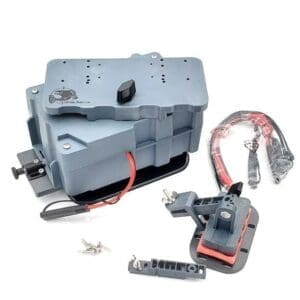 Glue-On Control Screen with Magnetic Transducer Mount and 10ah battery