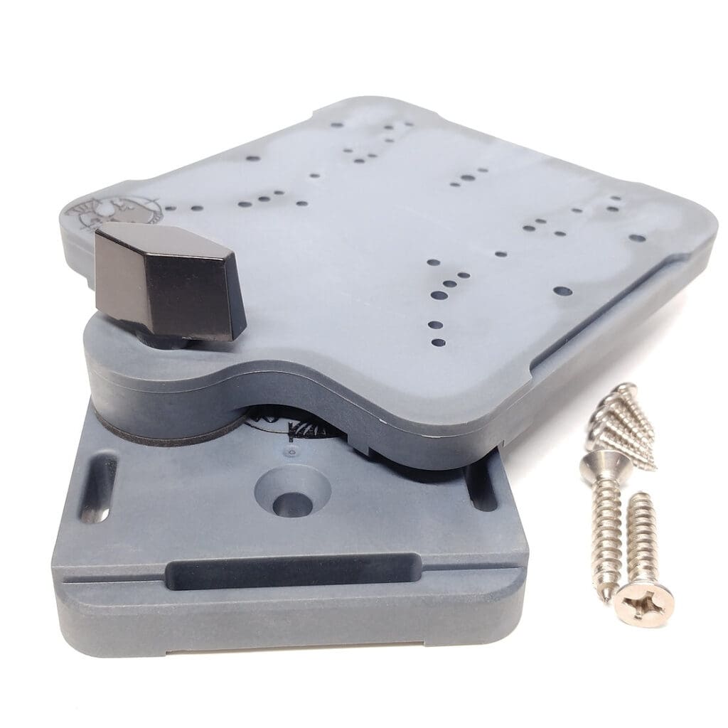 Rotational Control Screen Mount - Screw-down - FishFinderMounts.com™