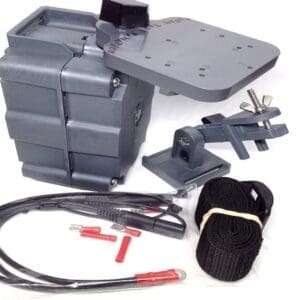 3Ah 12.8V LiFePO4 Dave Scadden Tube Mount - Piranhamax or Garmin 3-4" screens