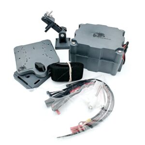 5/6.5Ah Low-Pro Pontoon Mount Kit - up to 7" screens