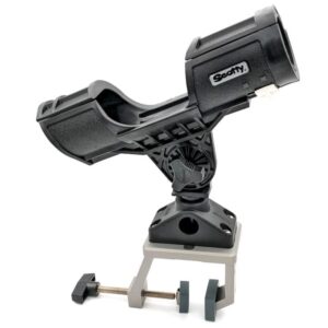 Scotty 400 Orca Rod Holder with Gunnel Clamp or 3in Track Adapter