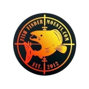 Fire Light 4" Fish Finder Mounts Decal