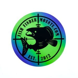Bass Pond 4" Fish Finder Mounts Decal