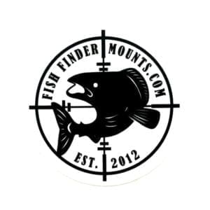 Classic 4" Fish Finder Mounts Decal