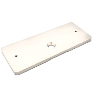 Gunnel Clamp Stabilizer Plate with Rubber Feet
