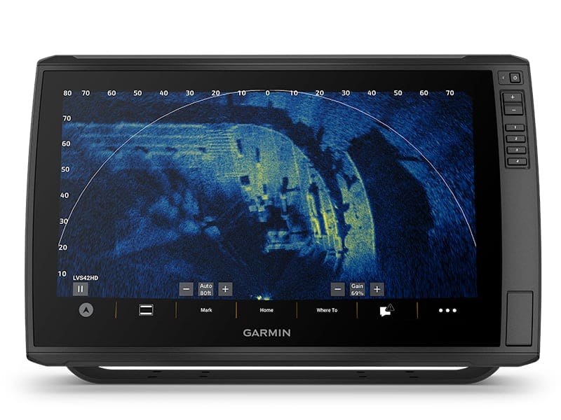 Garmin LiveScope 2 HD real-time sonar in Perspective Mode